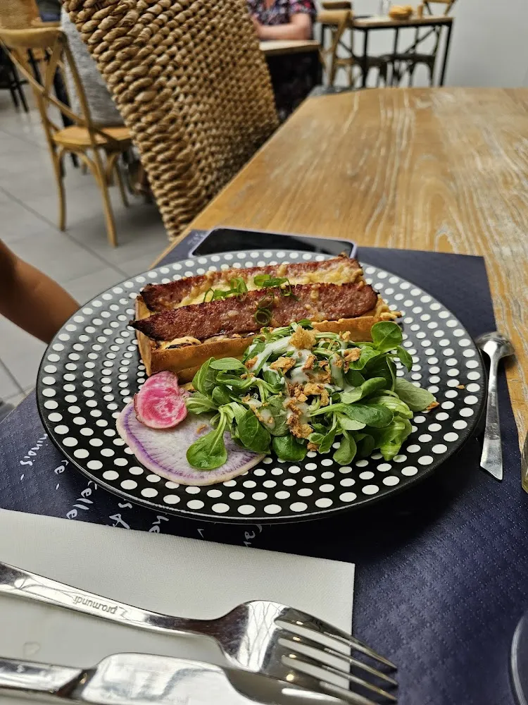 Gaufre Au Légumes de Saison